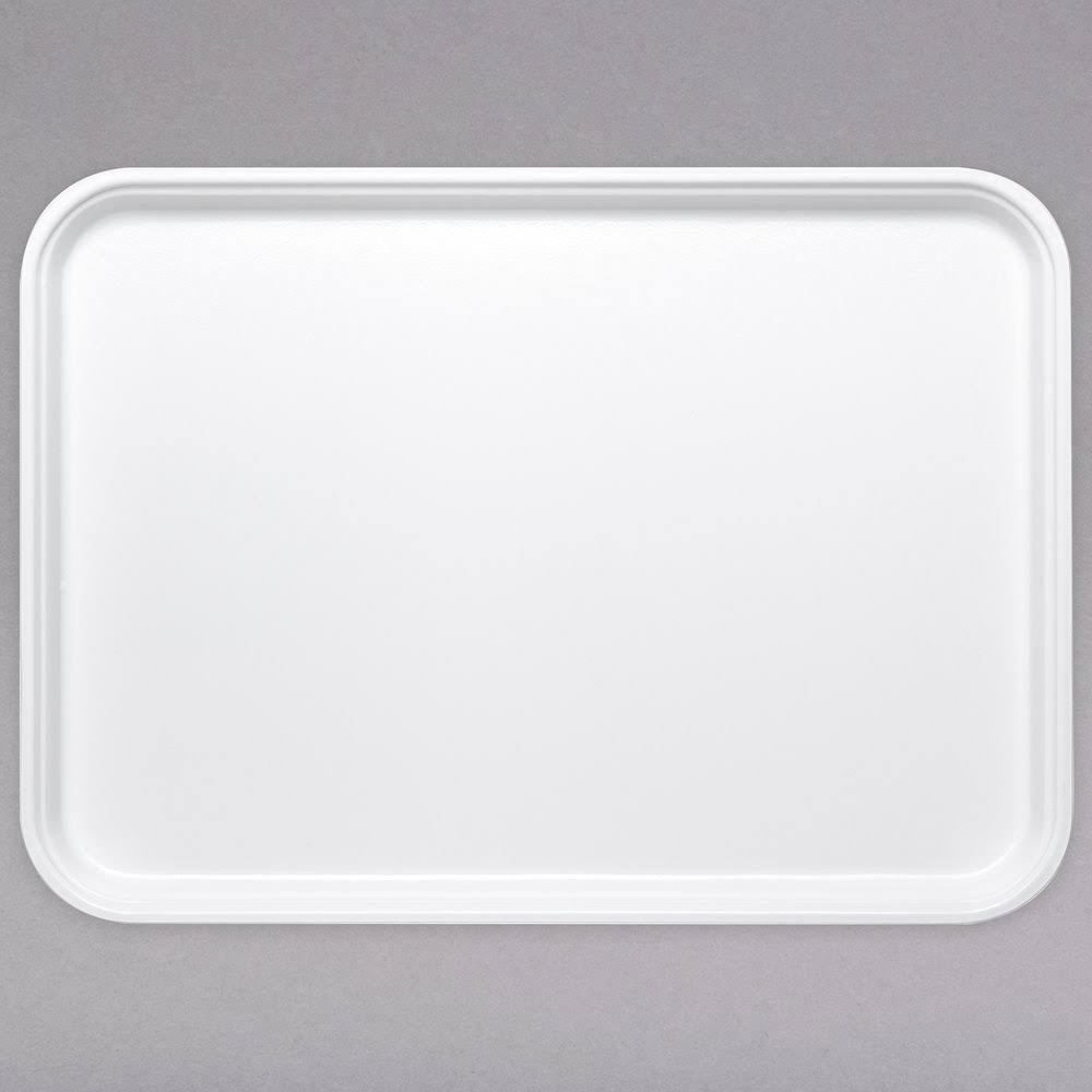 Pearl White Fiberglass Market Tray W202