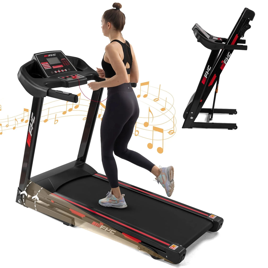 3.5HP Folding Treadmill with 330LB Capacity K78287