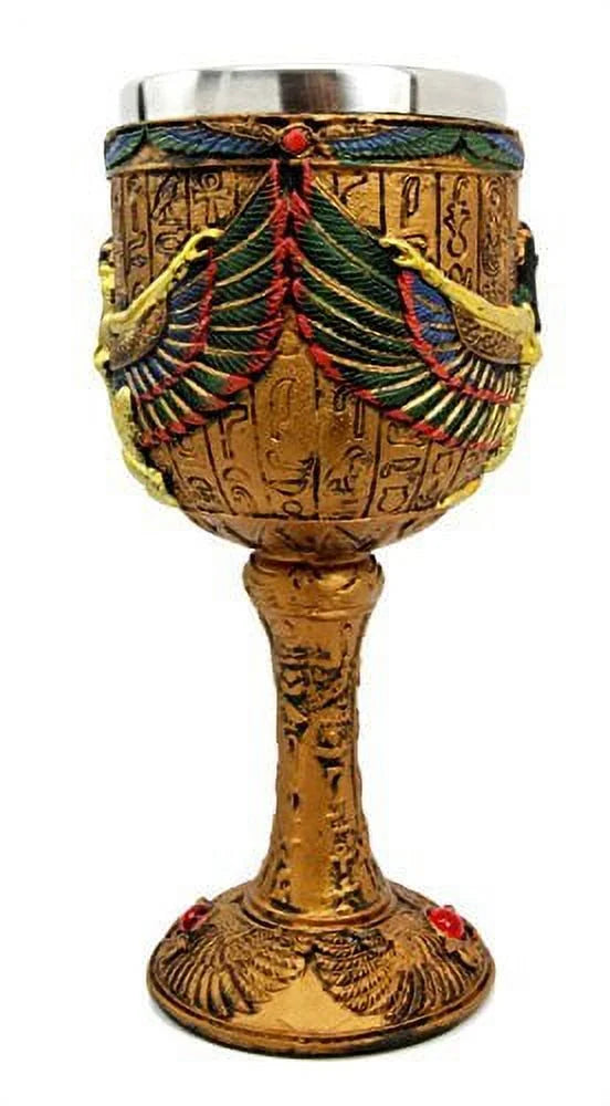 Egyptian Wine Goblet 6oz O8477