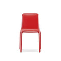 Red Armless Stacking Chair X32640