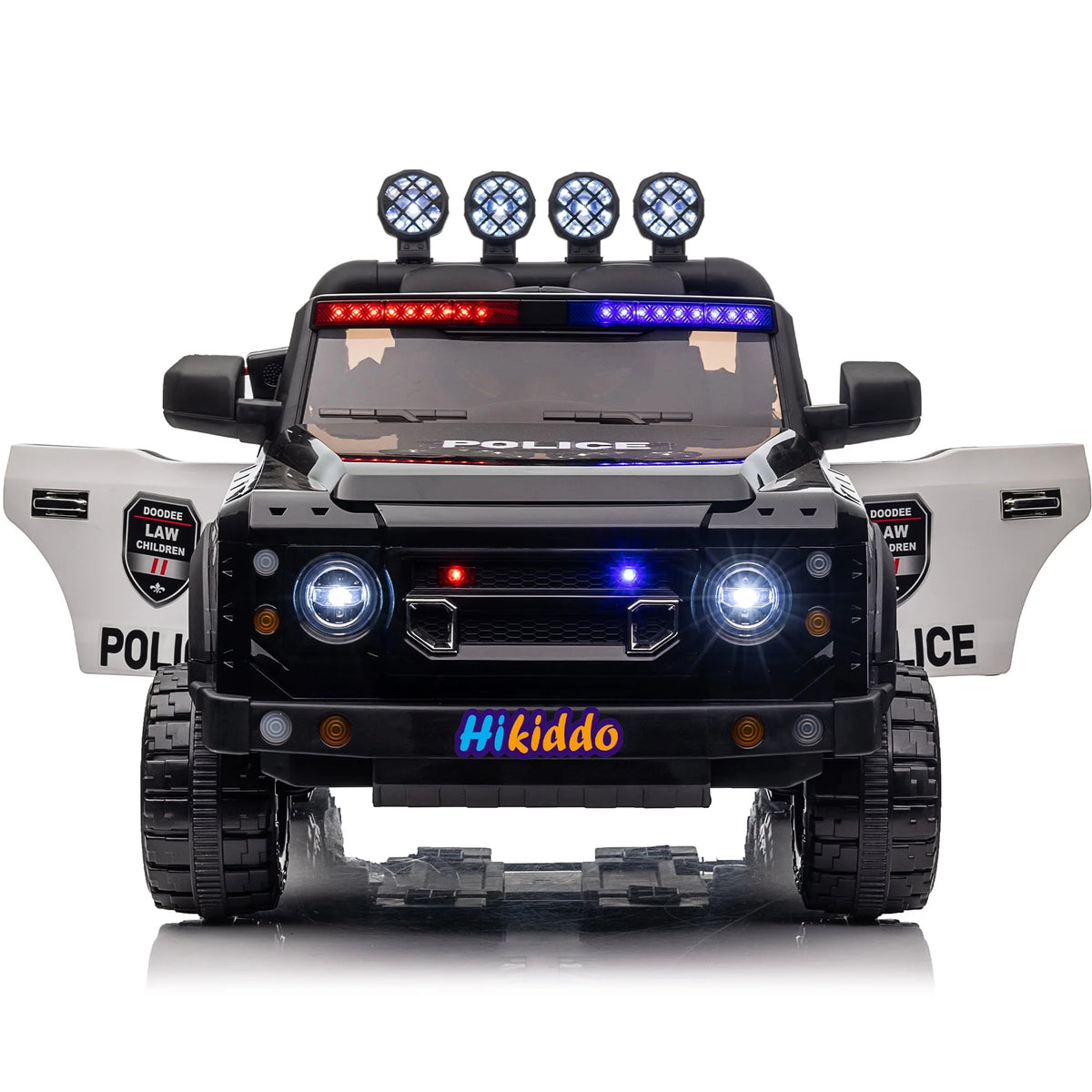 24V Kids Electric Ride on Toy Truck, 4WD 2 Seater K612433