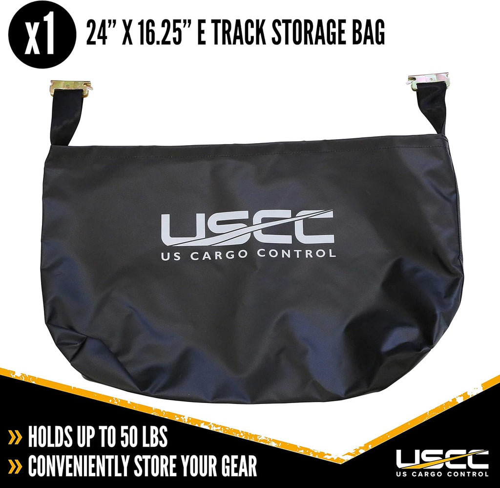 E Track Starter Kit with E Track Rails, Cargo Straps, Fittings, End Caps and Storage Bag S825673