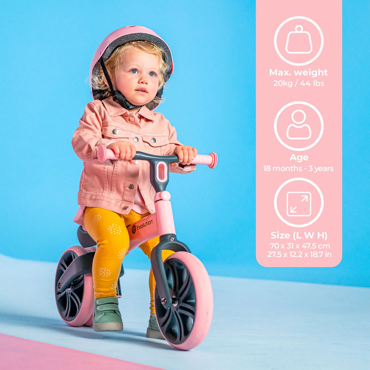 Blue 9'' Wheel Toddler Balance Bike A9454
