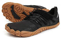 Black Wide Toe Box Minimalist Barefoot Trail Running Shoes E9987