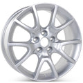 17x22 Alloy Replacement Wheel Silver Rim N665