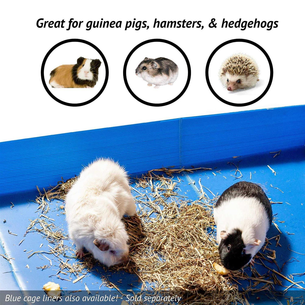 Guinea Pig Corrugated Plastic Cage Liners M250230