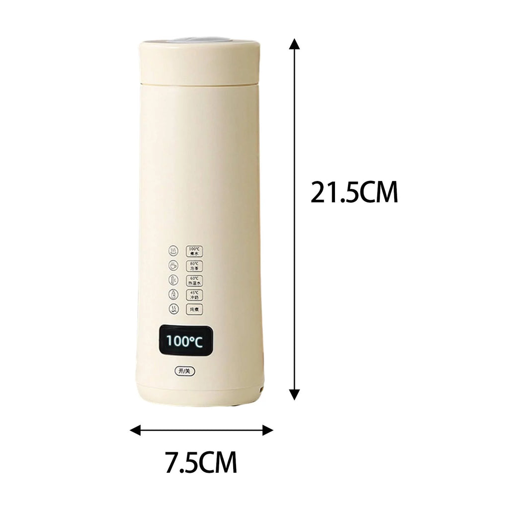 Portable White Electric Kettle H861075