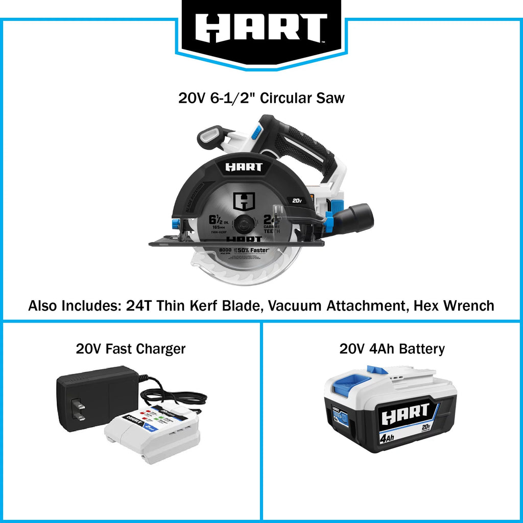 6 1/2-inch Cordless Circular Saw Kit S813