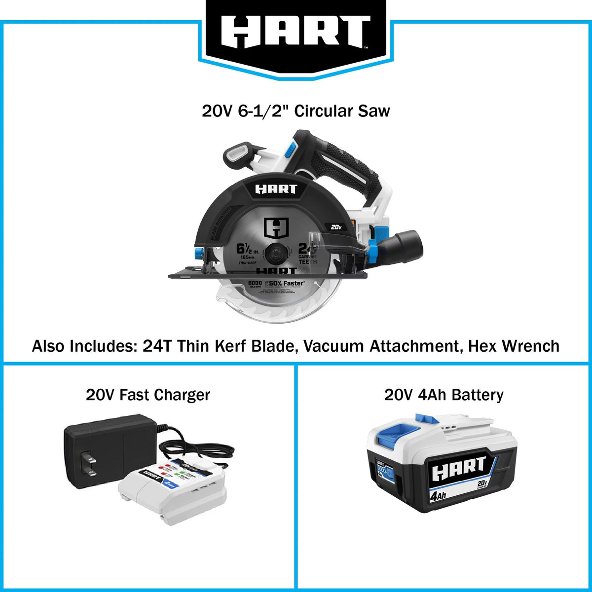 6 1/2-inch Cordless Circular Saw Kit S813