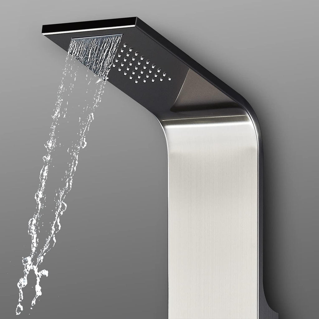 Real #304 Stainless Steel Wall Mount Shower Panel System Q13047
