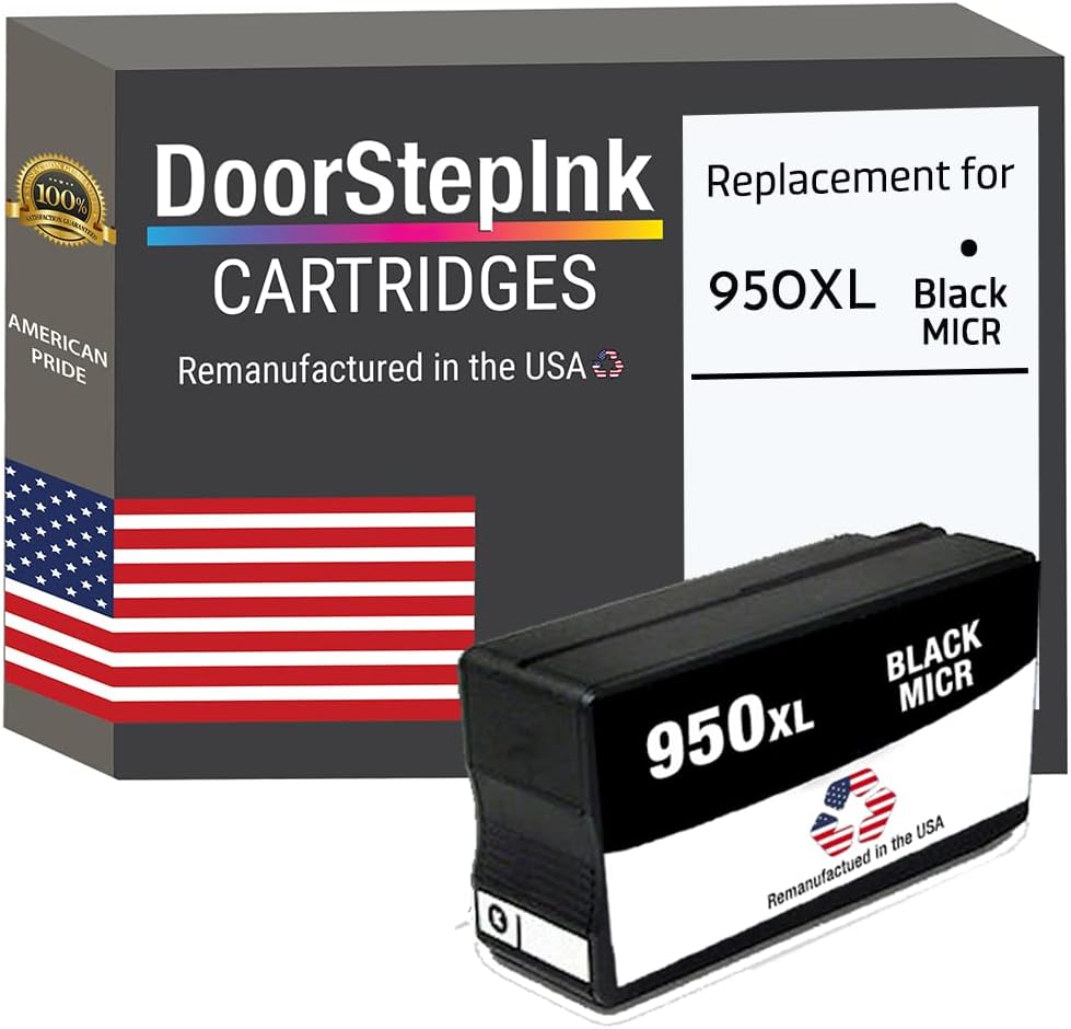 Remanufactured Ink Cartridge Black MICR for HP Officejet Pro L60702
