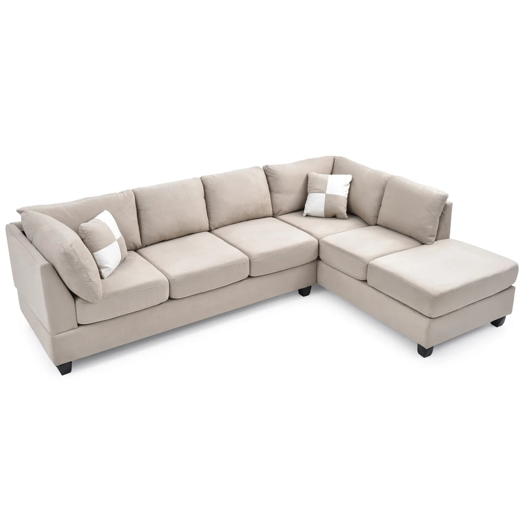 Vanilla Sectional (3 Boxes) G962