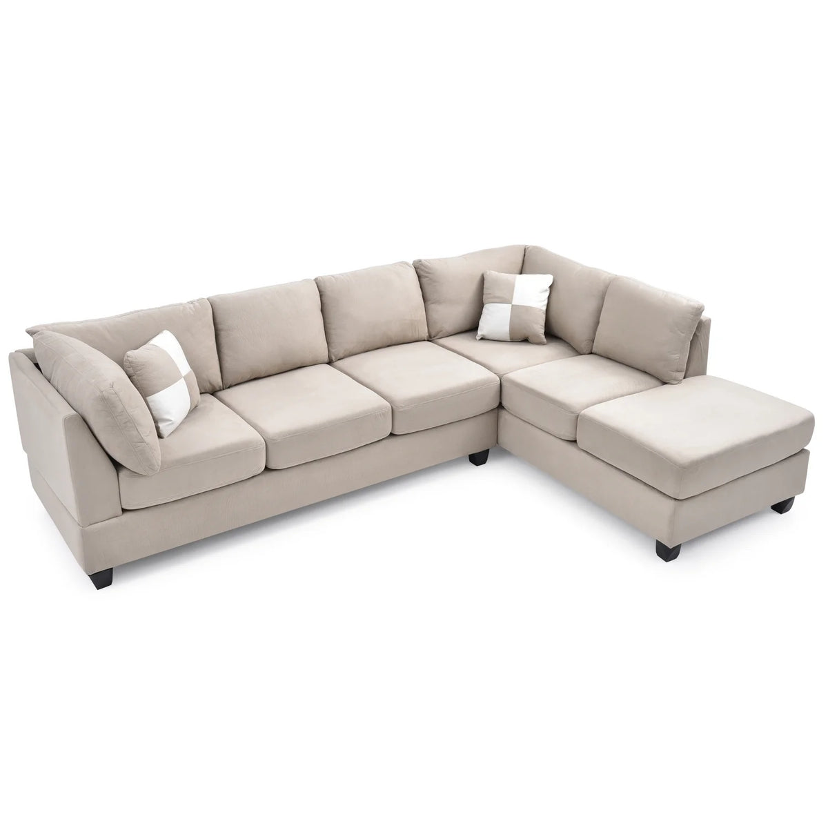 Vanilla Sectional (3 Boxes) G962