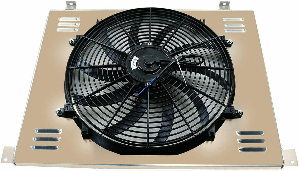 Radiator Shroud + Fan for Chevy Colorado/GMC Canyon/Hummer H3 5.3L V8 2009 2010 2011 2012 V6893