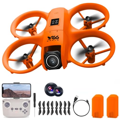 Mini Drone with 1080P Dual Cameras, RC Aircraft Helicopter P300087