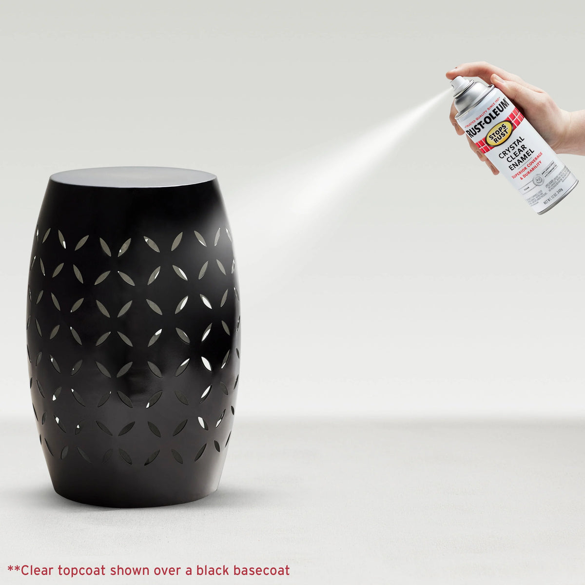 Clear Gloss Protective Enamel Spray Paint 12 oz Y627392