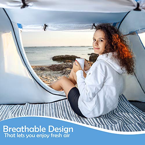 Sky Blue 2 Person Pop Up Tent with Carrying Bag G148534