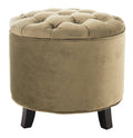 Spruce Tufted Storage Ottoman C269057