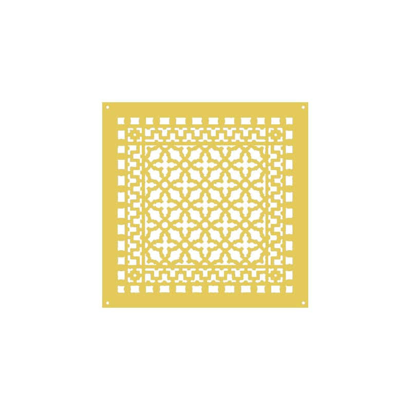 18x22 Aluminum Grille with Mounting Holes J510
