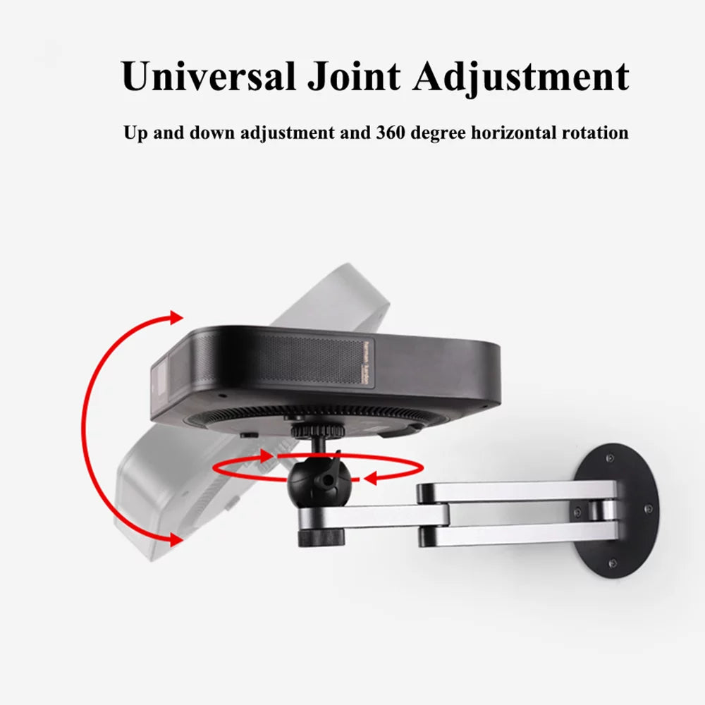 Wall Mount Projector Stand Aluminum Alloy W5029