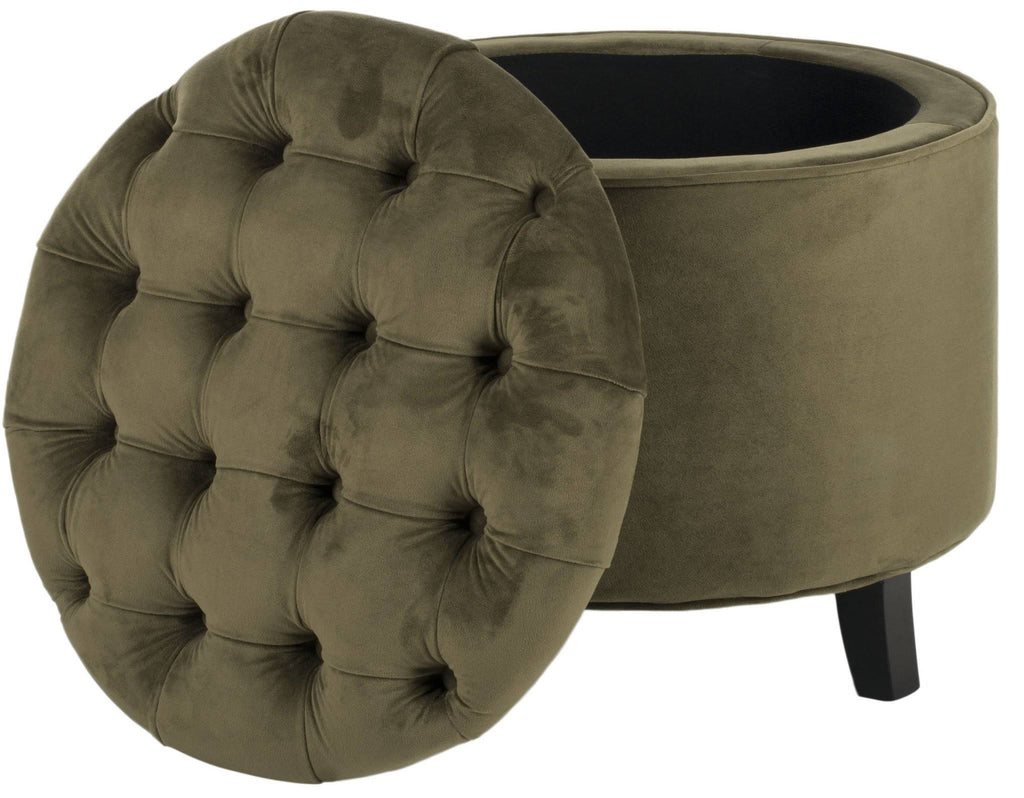Spruce Tufted Storage Ottoman C269057