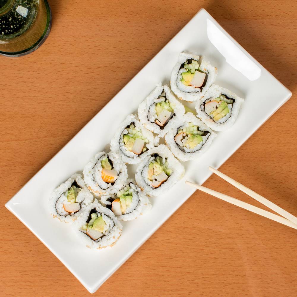 Porcelain Rectangular Thick Platter 11-1/2in. x 5-1/4in. O976