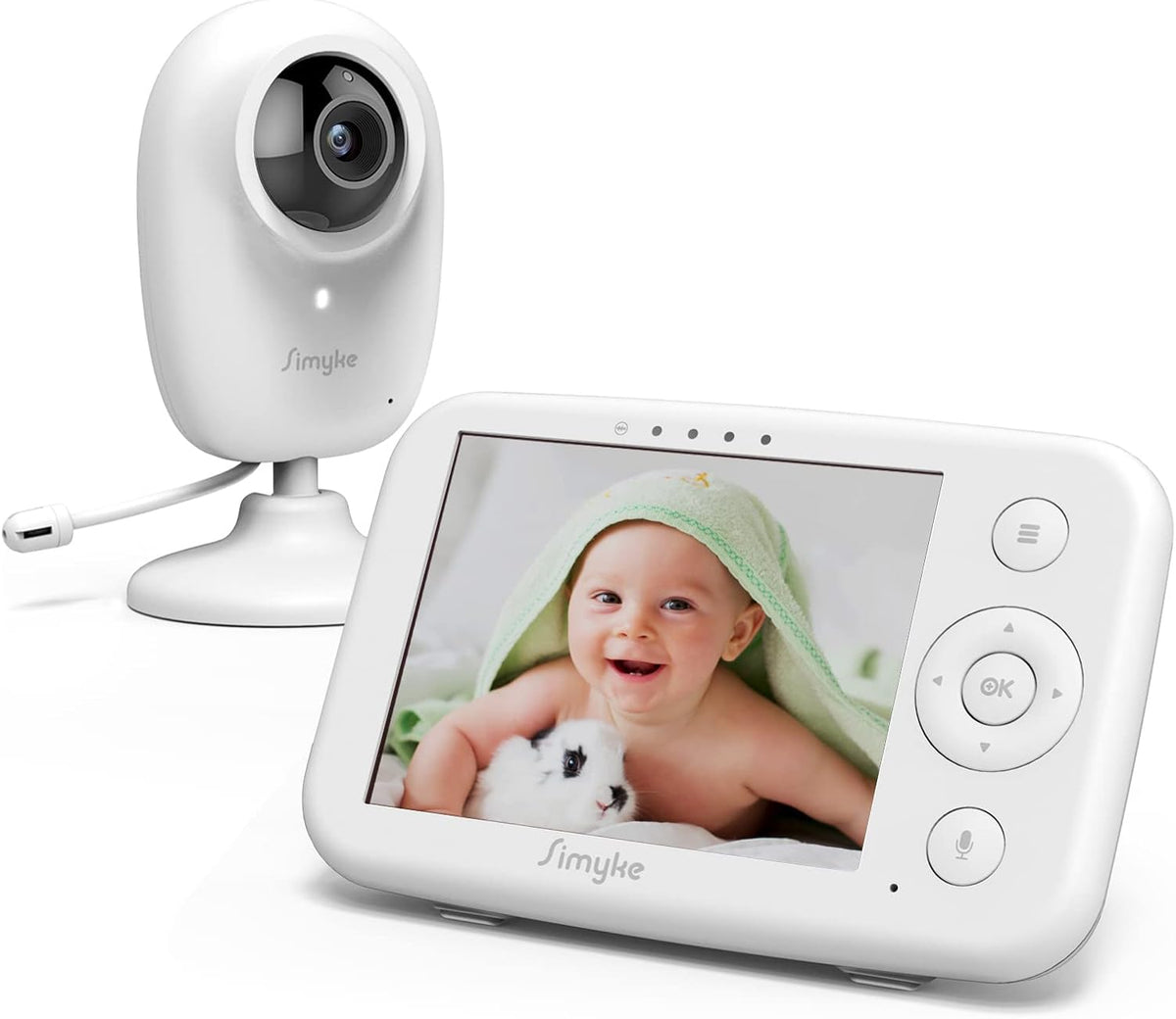 3.5 LCD Video Baby Monitor with Night Vision S18559