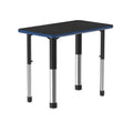 Black Granite Rectangular Desk U68865