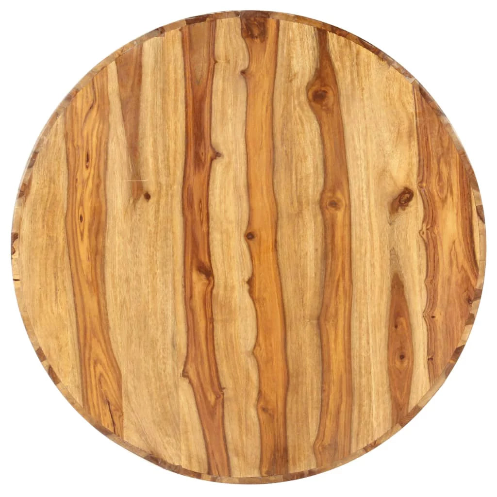 Round Solid Sheesham Wood Coffee Table V1943