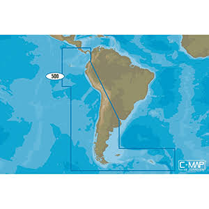 Costa Rica to Chile to Falklands Chart M829602