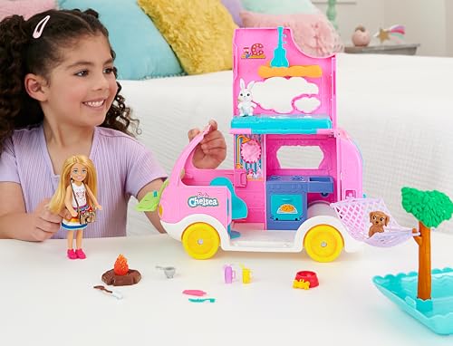 2-in-1 Playset with Small Doll, 2 Pets & 15 Accessories F995402