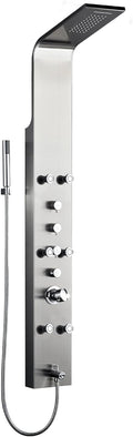 Real #304 Stainless Steel Wall Mount Shower Panel System Q13047