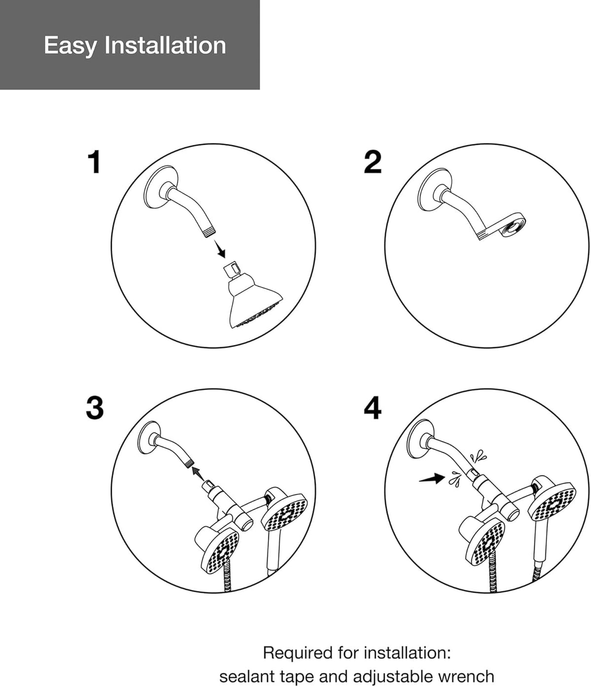2.5 Gpm Shower Combo Kit V433929
