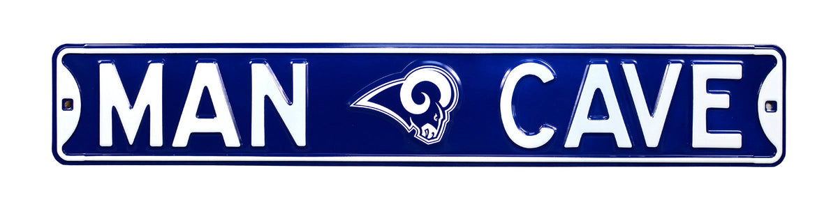 Navy Steel Street Sign P9705
