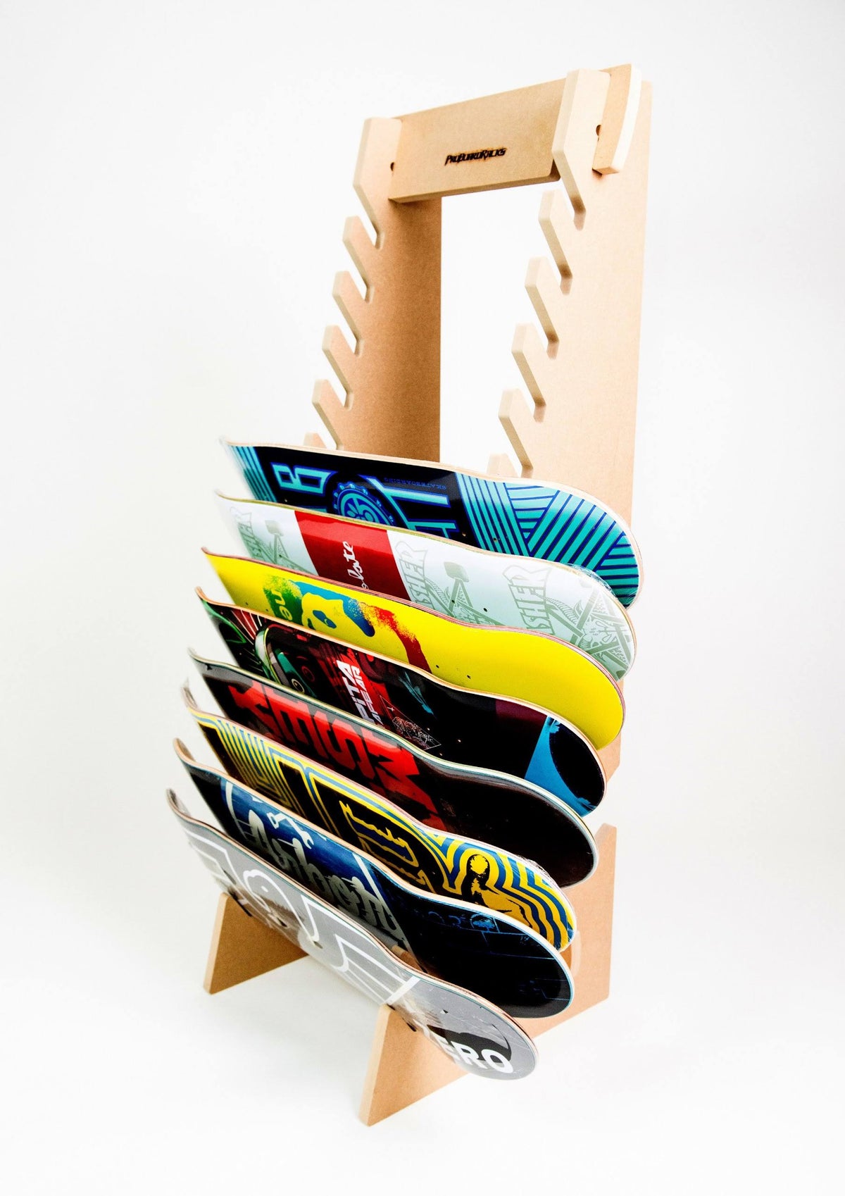 Skateboard Longboard Snowboard Floor Display Rack Z105