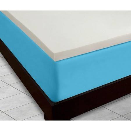 2.5lb Twin XL Size Memory Foam Mattress Topper U978048