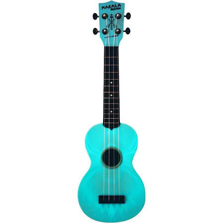 Black Satin Mahogany Soprano Ukulele I57392