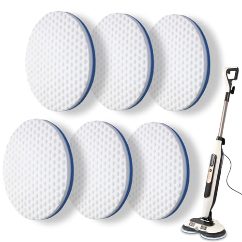 6 Packs Steam Mop Pads Replacement Washable Pad H1510