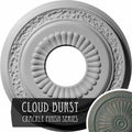 20 5/8 inchod x 6 1/4 inchid x 1 3/8 inchp Hand-Painted Ceiling Medallion G346
