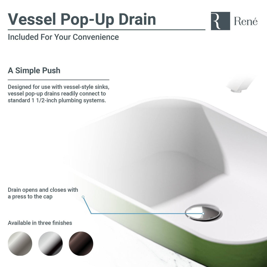 Stone Composite Square Vessel Sink D2013