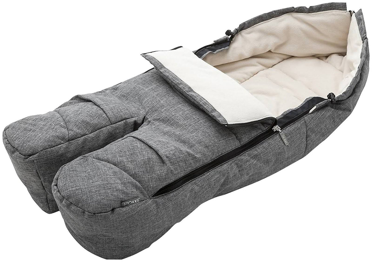 Black Melange Footmuff G52319