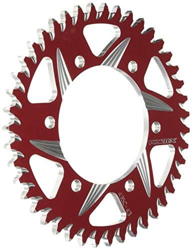 Red 43T Rear Sprocket H401
