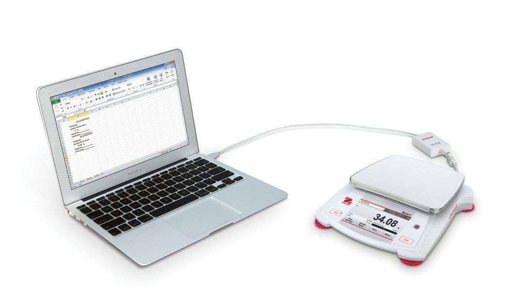 Portable Balance with Touchscreen, 220g Capacity B908