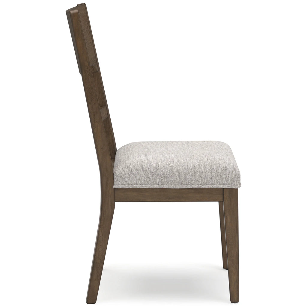 Brown & Tan Traditional Dining Chair Set of 2 K13926