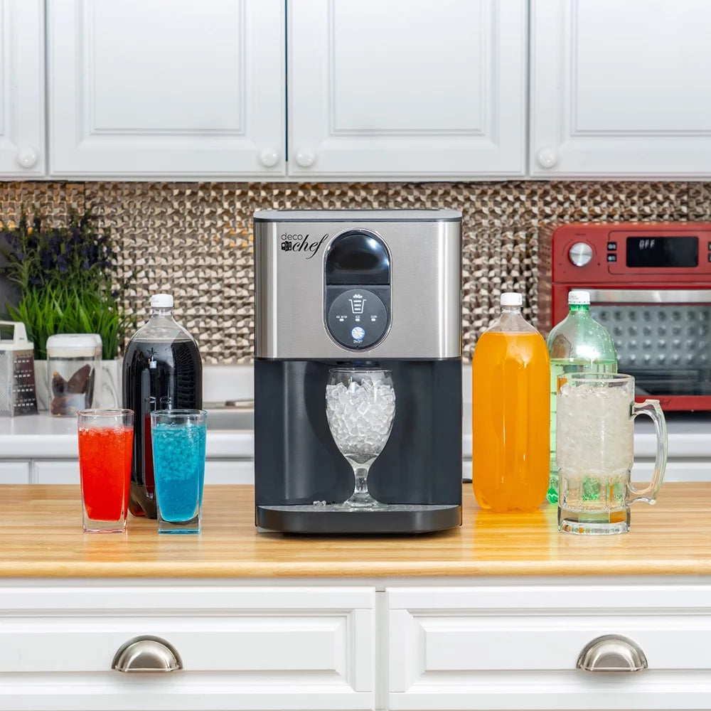 Self Dispensing Nugget Ice Maker Countertop 46LB Per Day H296639