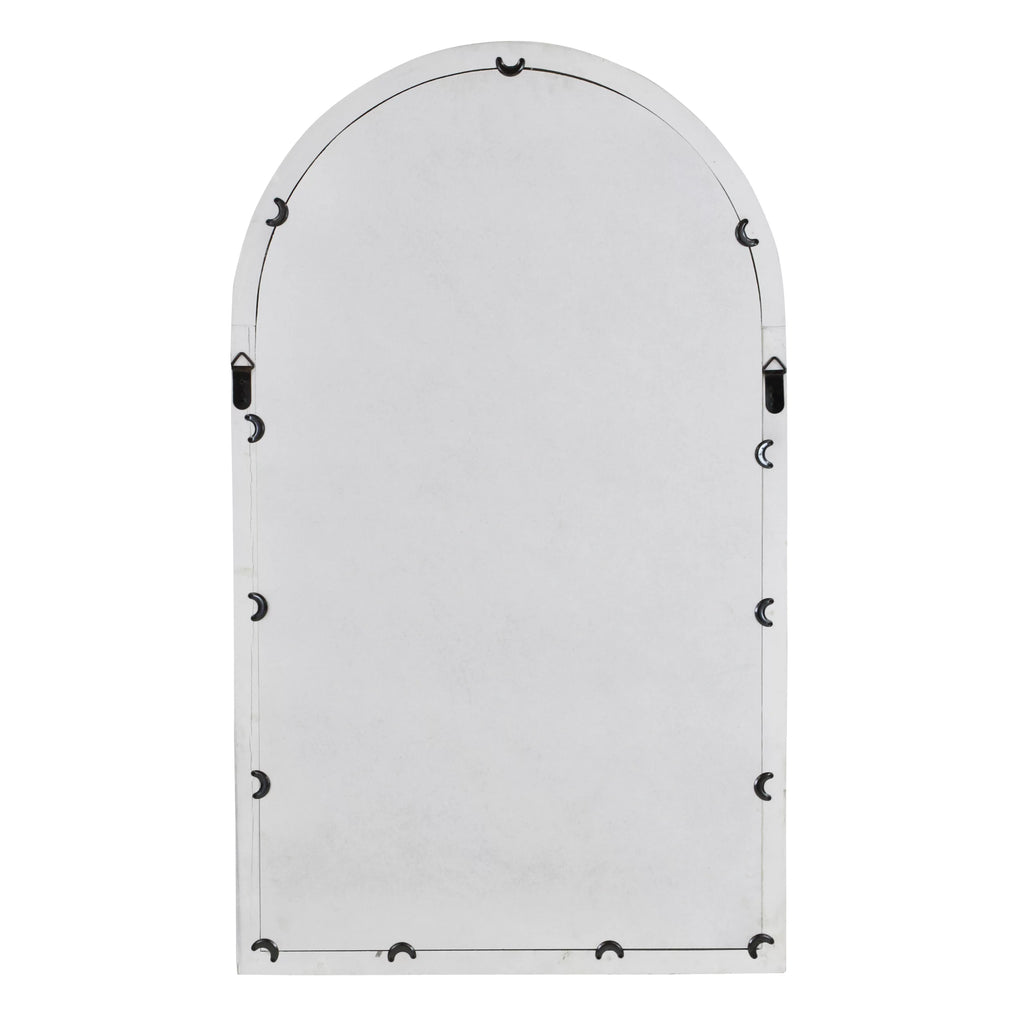 White Arched Window Wall Mirror 42" x 25" A757