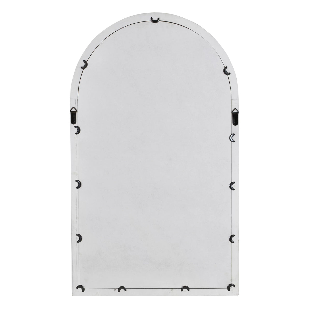 White Arched Window Wall Mirror 42" x 25" A757