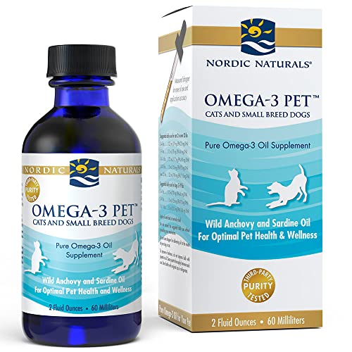 Unflavored 2 oz Fish Oil for Small Dogs & Cats A596167