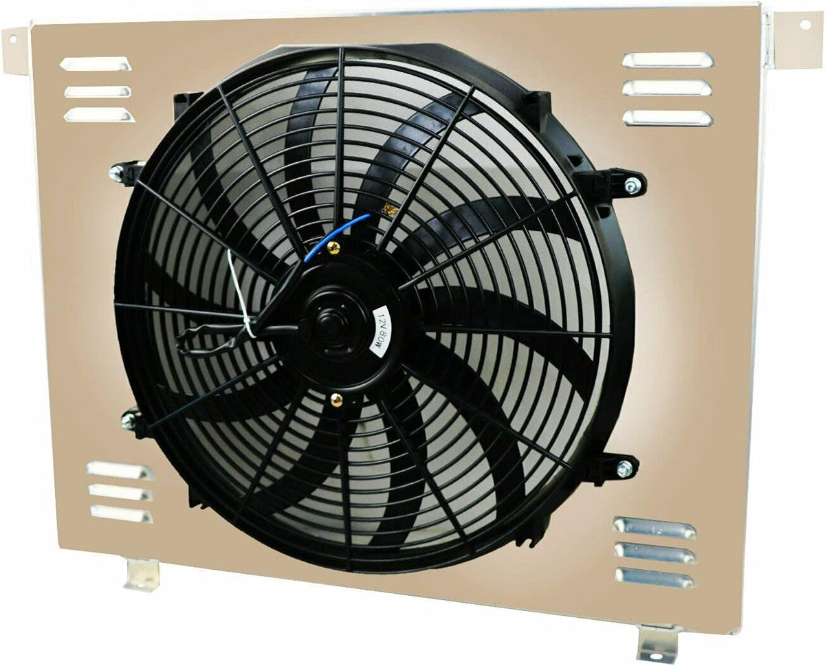 Radiator Shroud + Fan for Chevy Colorado/GMC Canyon/Hummer H3 5.3L V8 2009 2010 2011 2012 V6893