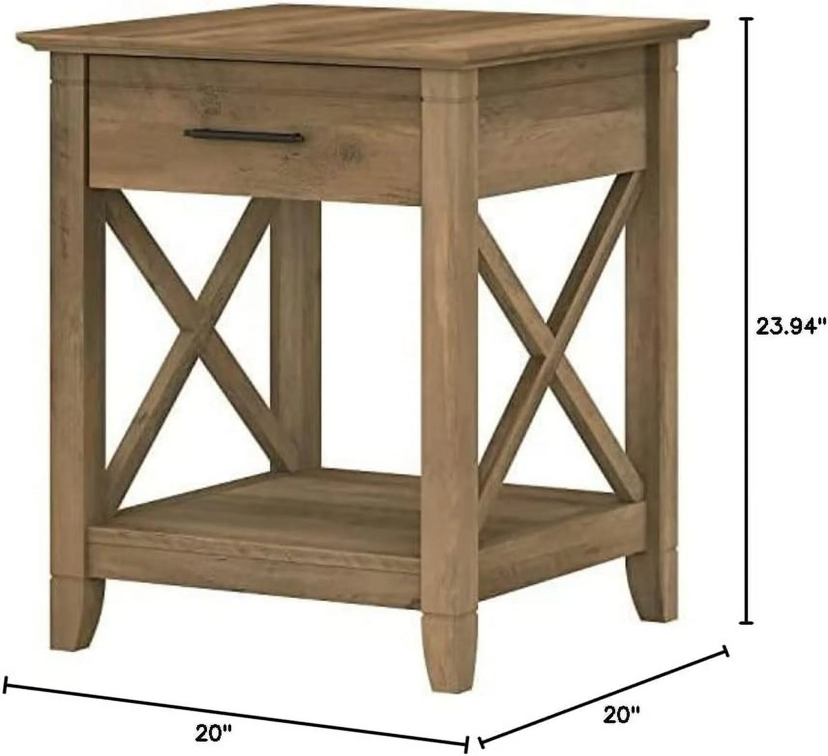 Small End Table with Storage E684